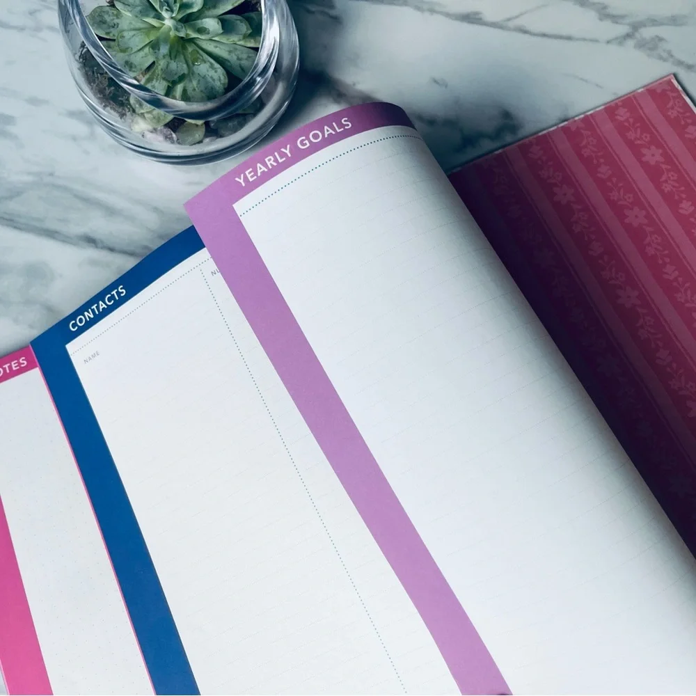 NEW Clementine Large Pink Floral 2026 Planner